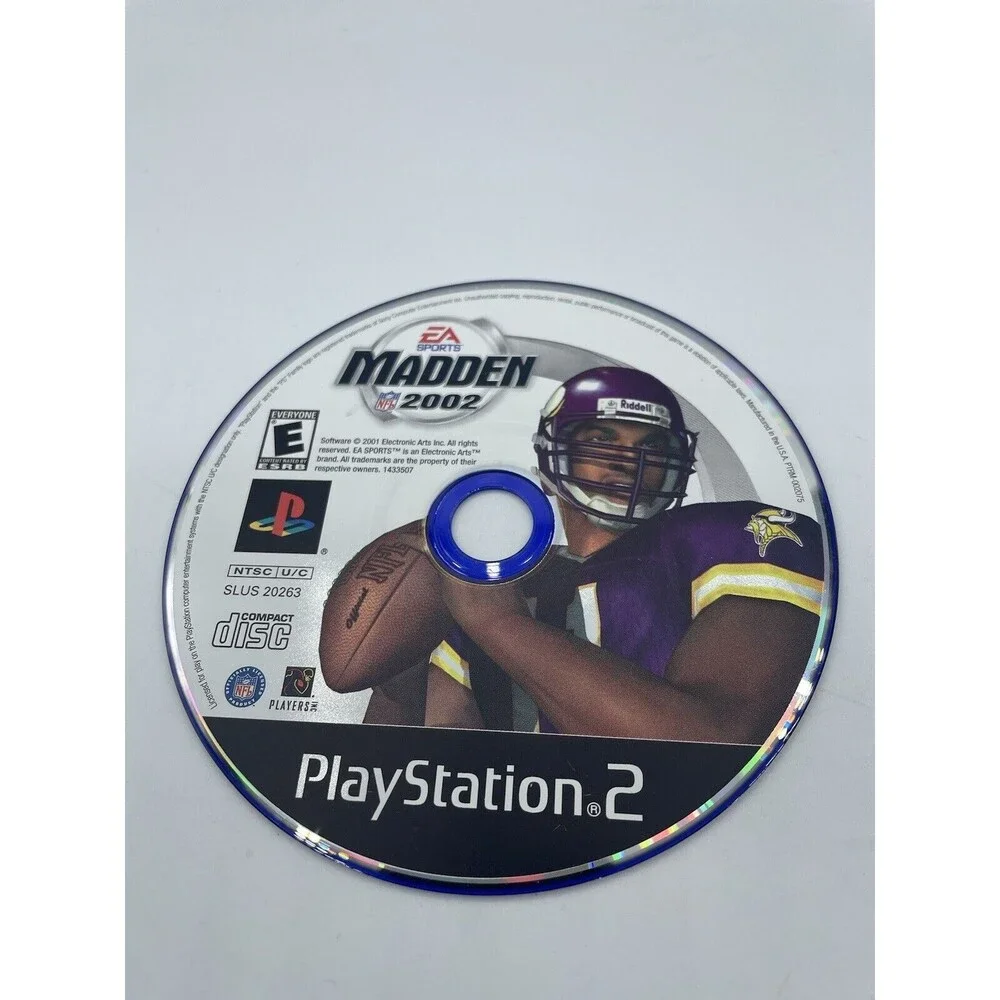 Madden NFL 2002 (Sony PlayStation 2, PS2 )